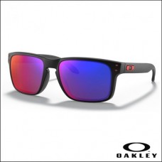 Oakley Holbrook Matte Black - Lente Red Iridium